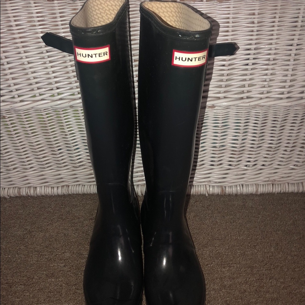Hunter rain boots